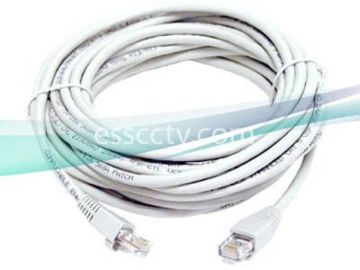 Premade Cat5e Patch Cord Cable: UTP or FTP, 4 Pairs, 24 AWG, 5 FT, Available in many colors