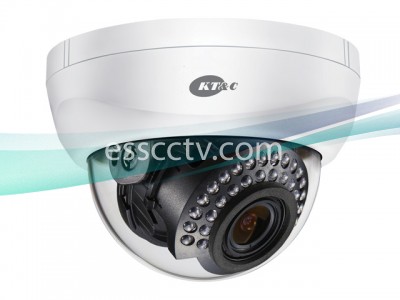 KT&C HD-SDI indoor dome camera: Full 1080p 2.1 Megapixel, Exmor CMOS, WDR, 30 IR LEDs