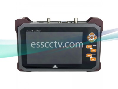 Portable HD-SDI test monitor: 7 inch screen, HDMI, VGA input, DC power out