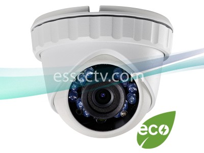 LTS CMHT2122 2.1MP HD-TVI Turret Security Camera - 3.6mm Fixed Lens, HD 1080p, IR up to 65ft, Weatherproof