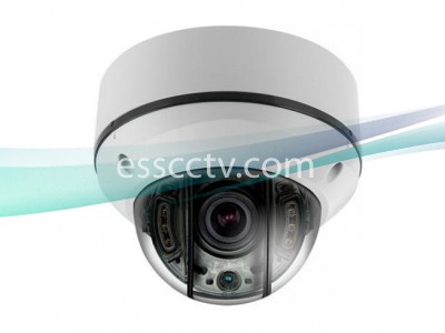 TVI-M2664V-W Anti-IR Reflection Series HD-TVI 1080P STORMÂ® IR Dome Camera w/ 6 COB IR LED & Dual Power