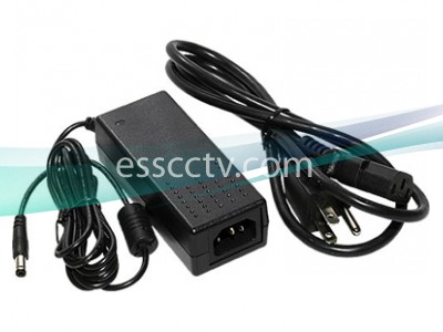12V DC Power Adapter 5000mA, IEC Power Cable Included