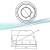 Additional Image for CNB LFM-20VF Eyeball type Outdoor Dome IR Camera, MONALISA 600 TVL, Vandal-Resistant: Drawing