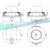 Additional Image for CNB VCB-24VD Dome Camera 580 TVL, Blue-i DSP XWDR, 3D DNR, DSS, Dual Power, Dual Mount: Drawing