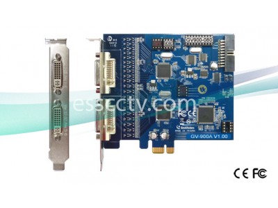 GENUINE GEOVISION DVR card 8ch Video Inputs, 240 FPS, PCI-E, v8.5 software, 64 bit Windows 7 support