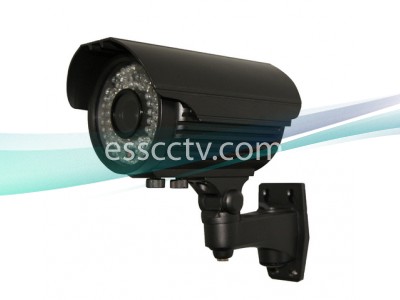 700 TVL Outdoor Bullet IR Camera, 2.8~12mm Long-Range, 72 LED 180 FT, SONY EFFIO DSP, EX-VIEW, DNR