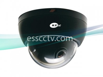 KT&C Outdoor Dome Camera, 700 TVL 960H EX-View CCD, Mini Size, 2-DNR, IP66