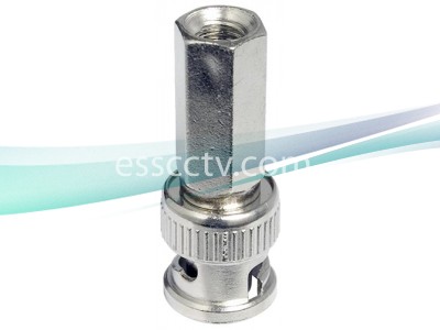 BNC video cable connector: RG59 to 1 BNC Male, Twist-On Type