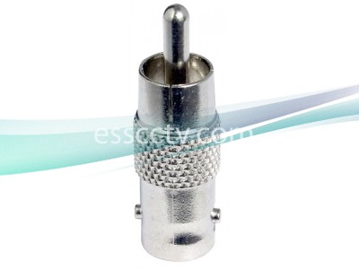 1 BNC Female to 1 RCA Male Connector  
