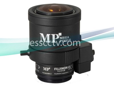 FUJINON Megapixel Lens - YV2.8x2.8SA-SA2: 2.8~8mm WIDE, 3 MP support, Auto-Iris, Built-In ND Filter