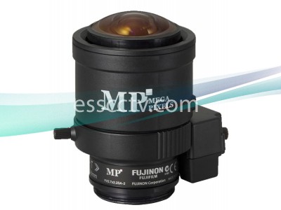 FUJINON Megapixel Lens - YV2.7x2.2SA-SA2: 2.2~6mm Super-WIDE, 3 MP support, Auto-Iris, Built-In ND Filter