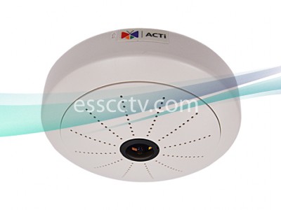 ACTi 4 Megapixel IP Hemispheric Camera Full HD 1080p, ePTZ, PoE, H.264/MJPEG Dual Stream