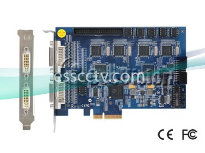 GENUINE GEOVISION 8ch DVR combo card, Live DSP 120 FPS, v8.5 software, 64 bit Windows 7 support