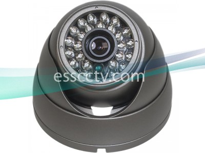 HD-SDI Outdoor Turret Dome IR camera: 2 Megapixel Full HD 1080p image, 4.3mm Fixed Lens, 25 IR LED