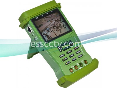 Multi-Function 3.5 inch LCD - CCTV camera, UTP cable, PTZ tester, 1000mA power out