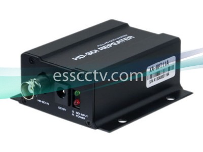 HD-SDI repeater: 1 in 2 out 1080p HDcctv Video splitter and receiver, 12V DC power