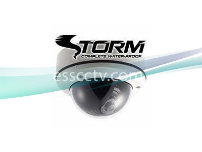 Eyemax DT 624V STORM Vandal Dome Camera: 650 TVL, 3D DNR, 2.8~12mm, Double-Scan WDR, ICR, DUAL power