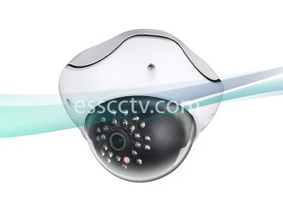 LTS V-Series IP Network Camera, HD 1.3 Megapixel Outdoor Dome, 24 IR