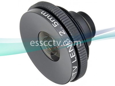 Telpix 2.5mm Standard Fixed Lens for Box Cameras