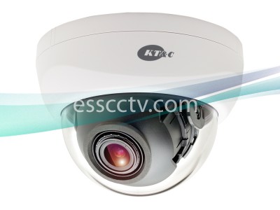 KT&C Color Dome Camera 960H 750 TVL, 2.8~12mm Adjustable Lens, 2D-DNR, DUAL power, BLC, ATR, ICR True Day/Night