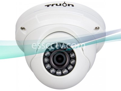 HD-CVI outdoor turret dome IR camera, HD 720p Image, 12 IR, True Day/Night ICR