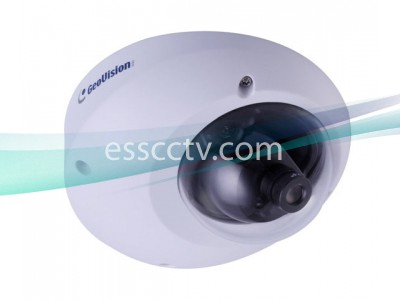 GEOVISION GV-MFD3401 IP Network Mini-Dome Camera 1080p 3 Megapixel, Low Lux, PoE