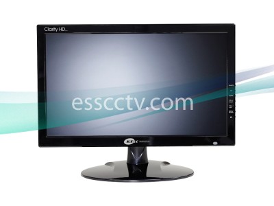 KT&C KPM-7519HDMIA Security LED Monitor with BNC input and Loop-out, HDMI, 18.5 inch