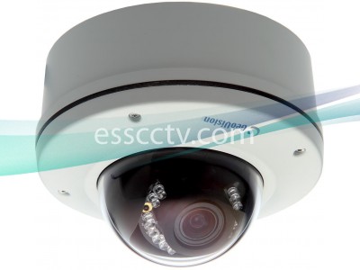 Geovision GV-VD1500 IP Network Outdoor Vandal-Proof Dome IR Camera, HD 1.3 Megapixel, 0.01 low lux