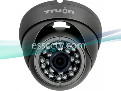 HD-CVI outdoor turret dome IR camera, HD 720p Image, 24 IR, True Day/Night ICR