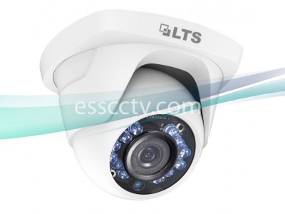 LTS HD-TVI outdoor turret dome IR camera, HD 1.3 Megapixel 720p, 24 IR LED