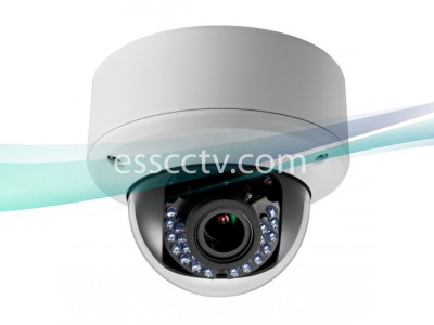 LTS HD-TVI outdoor dome IR camera, HD 1080p 2 Megapixel, 24 IR LED, 2.8-12mm, WDR