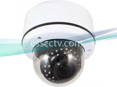 XIV-132V-W HD-SDI outdoor vandal-resistant dome security camera, 1080p, 2.8-12mm megapixel lens, 35 IR LED