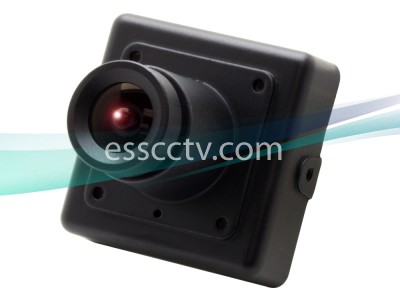 KT&C Color Miniature Camera 750 TVL, EX-VIEW CCD, 2D-DNR, D-WDR, OSD, 12V DC, 30mm x 30mm