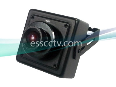 KT&C KPC-EW38NU Miniature Square Camera, 750 TVL 960H, Double Scan WDR, 3D DNR