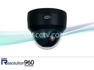 KT&C KPC-DI36N Indoor Dome Camera, 960H 750 TVL, 3-Axis, Compact Mini size