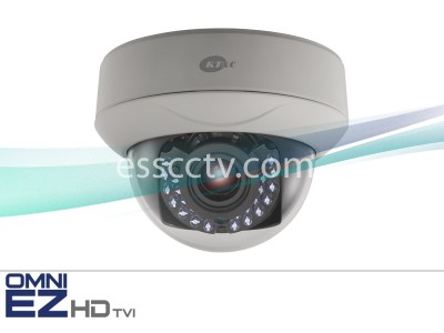 KT&C KEZ-c1DI28V12IR OMNI EZ HD-TVI Camera 720p Dome, 24 IR LED, 2.8-12mm