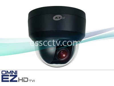 KT&C KEZ-C2DI28V12B OMNI EZ HD-TVI Camera Full HD 1080p Dome, 2.8-12mm, Dual Power