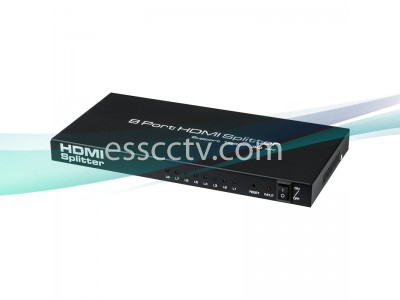 HDMI 1 in 8 out Splitter, Support 4K 2K Full HD, Remote, Power Adpater INCLUDED