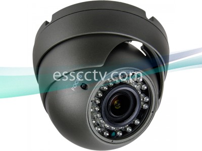 TIB-1032V HD-TVI 1080p Eyeball Dome Camera, 2.8-12mm Lens, 36 IR LED