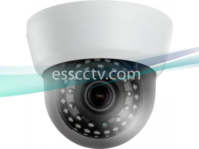 TID-132V HD-TVI 2MP 1080p Indoor Dome Camera, 2.8-12mm Megapixel Lens, 35 IR LED