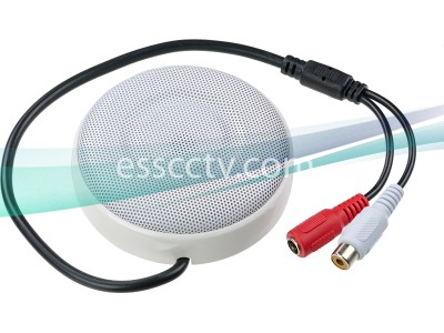 Amplified Indoor Microphone, 10~100mÂ² Range, DC power, Easy to install