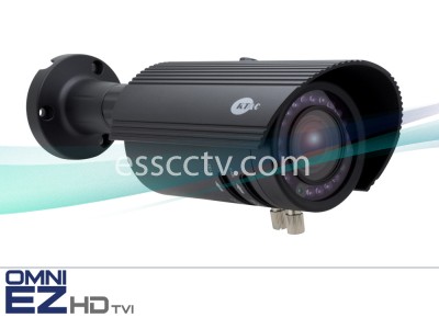 KT&C KEZ-c2BR28V12IR OMNI EZ HD-TVI Camera, 1080p Outdoor Bullet with 20 IR LED, 2.8-12mm, DUAL power