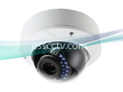 LTS CMIP7233-S 3.2MP 1536P Varifocal Lens 100ft IR Vandal Proof IP Network Dome Camera