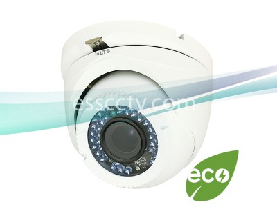 LTS CMHT1422 2.1MP HD-TVI Turret Dome Security Camera - 1080P HD, 3.6mm Fixed Lens, True WDR, IP66