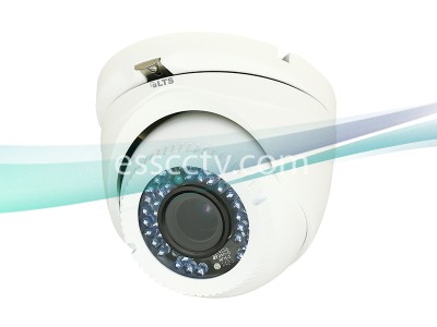 LTS CMHT1422W-28 2.1MP HD-TVI Turret Dome Camera - 1080p HD, 2.8mm Fixed Lens, True WDR, IP66