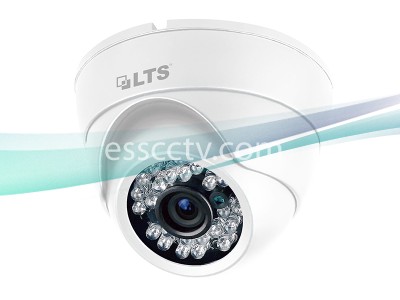 LTS CMHT1222-28A 2.1MP HD-TVI Turret Camera, 1080p, 2.8mm Fixed Lens, True Day/Night, IR up to 65ft, Weatherproof