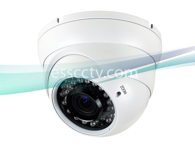 LTS CMHT2023R-A 2.1MP HD-TVI Turret Camera - 2.8~12mm Varifocal Lens, HD 1080p, True Day/Night, CVBS Output, Weatherproof