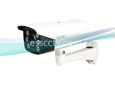 LTS LPR100 HD TVI 1.3MP 720P 6-22mm Mototrized Lens 131ft IR License Plate Bullet Camera