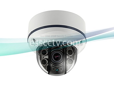 EYEMAX XVI-2544V-W Anti-IR Reflection Series HD-SDI 1080p IP68 STORMÂ® IR Dome Camera w/ 2.8~12mm AVF Lens & Dual Power