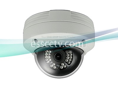 AIT-1022-W A-HD 720P IR Dome Camera w/ 3.6mm Fixed Lens & 24 IR LED